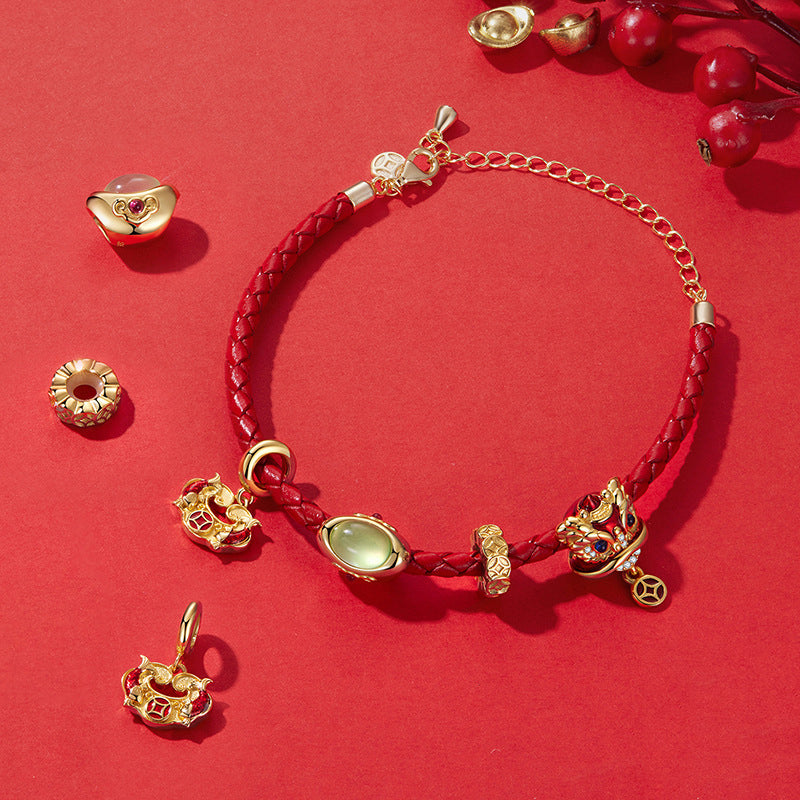 Chinese-Style Peace and Wealth Charms