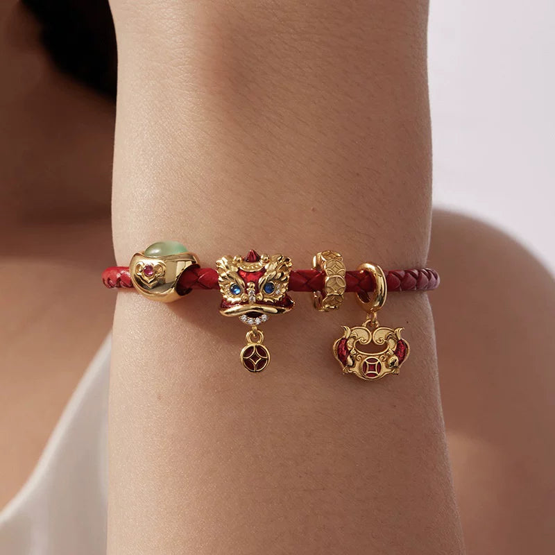 Chinese-Style Peace and Wealth Charms