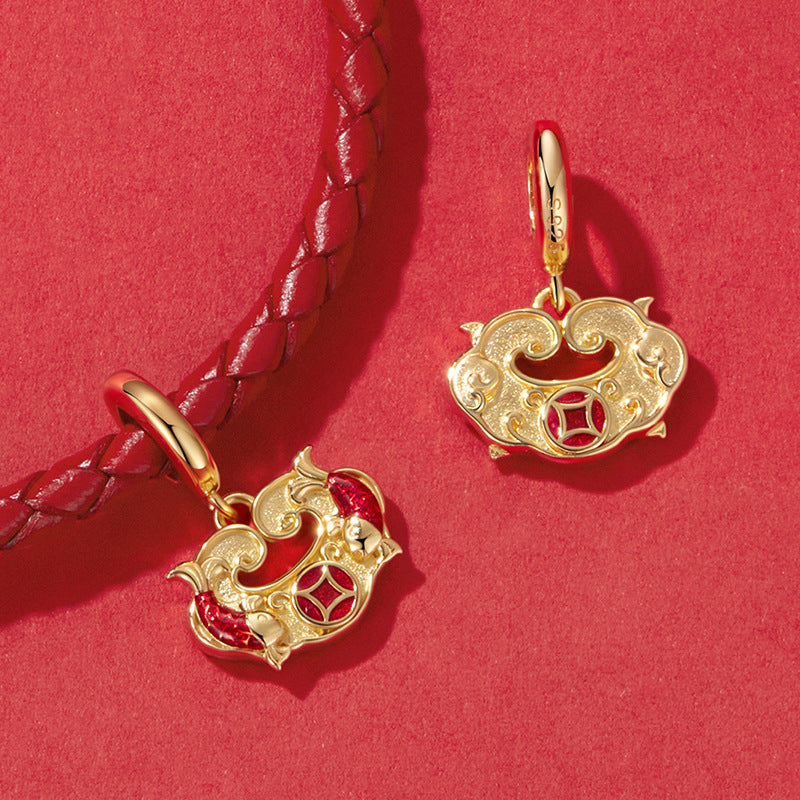 Chinese-Style Peace and Wealth Charms