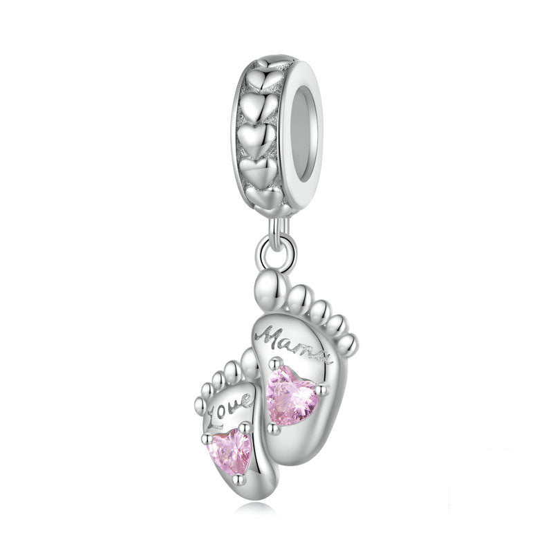 Pink Heart Mother's Day Charms A style