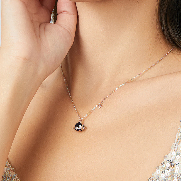 Sterling Silver Starry Sky Necklace