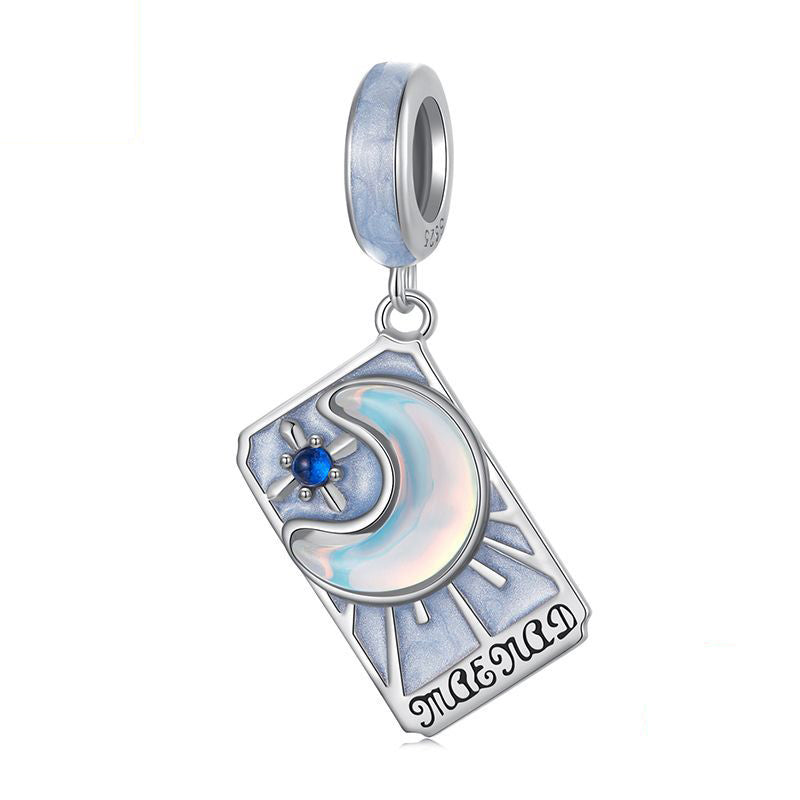 Sterling Silver Tarot Card Energy Charms