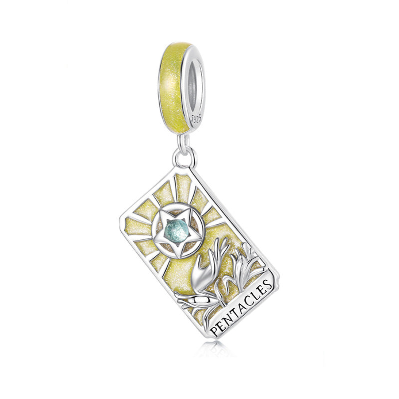 Sterling Silver Tarot Card Energy Charms