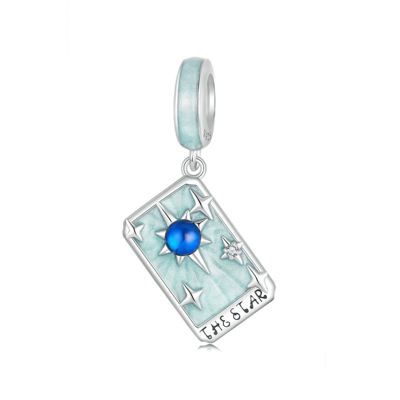Sterling Silver Tarot Card Energy Charms
