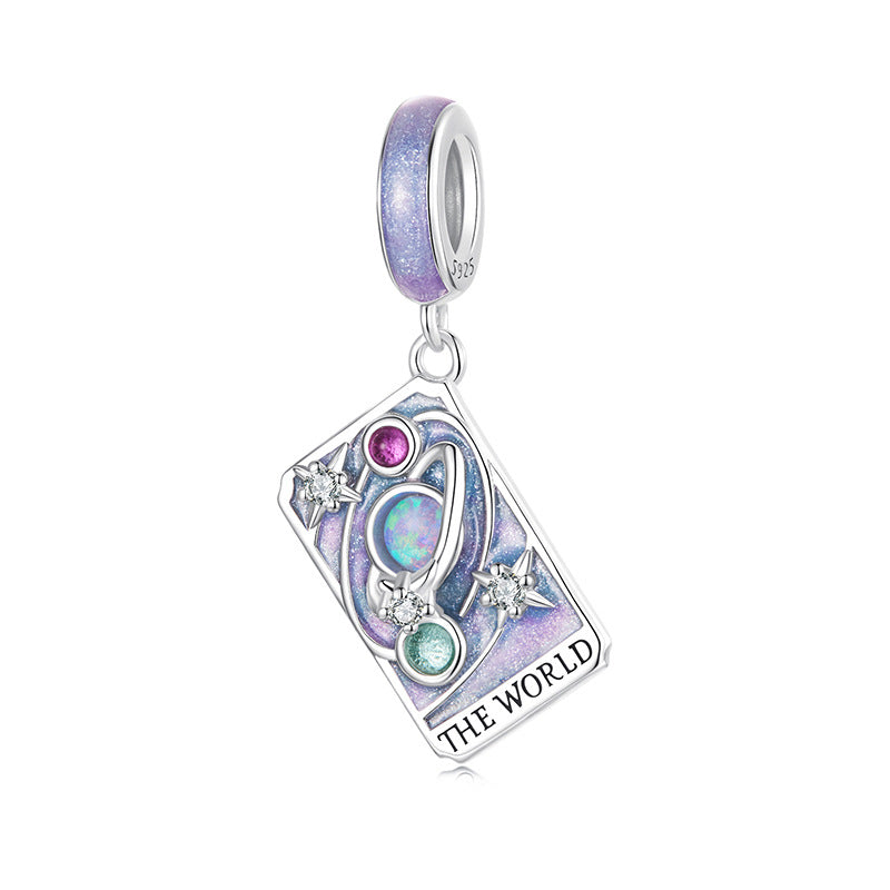 Sterling Silver Tarot Card Energy Charms